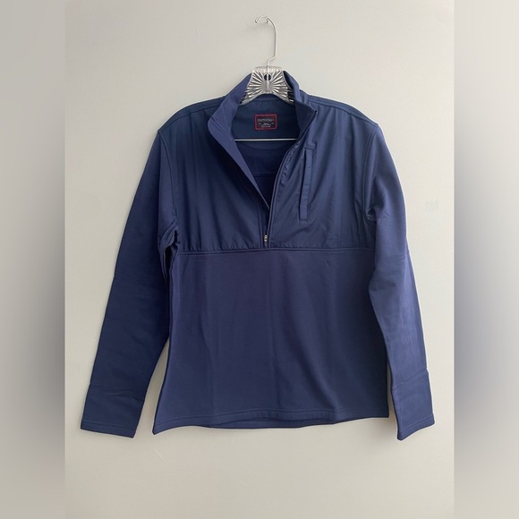 UNTUCKit Women's Ristow Medieval Blue Small 1/2 Zip Fleece Pullover Jacket NWT - Picture 5 of 16